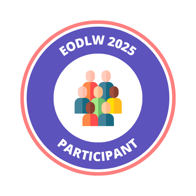 European Open and Digital Learning Week (EODLW) 2025 - Participant 