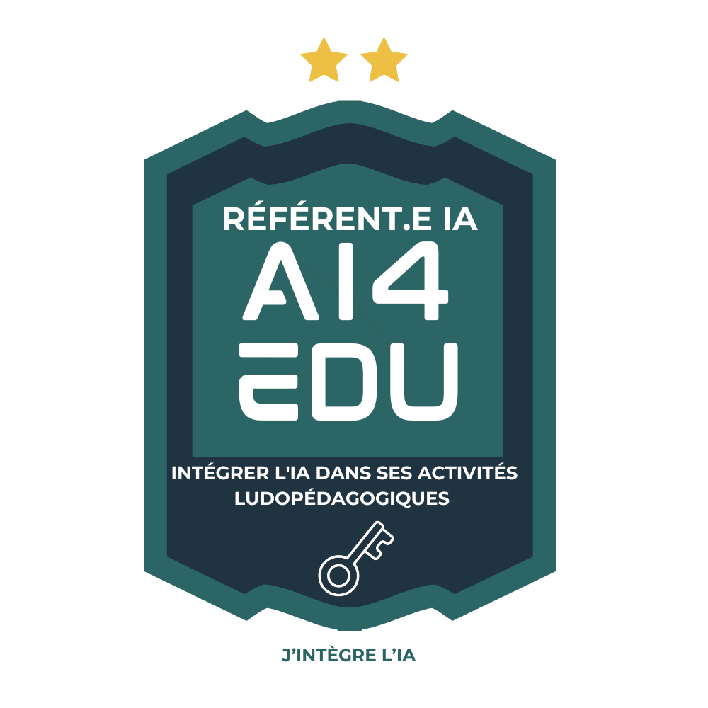 Intégrer l'IA dans ses activités ludopédagogiques 