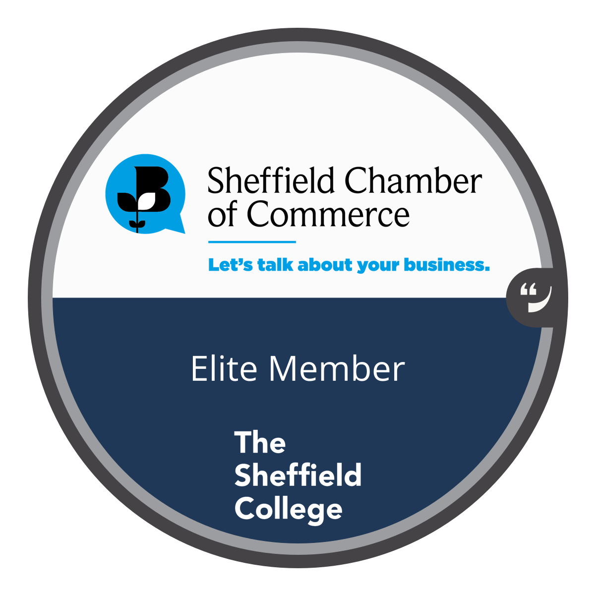 Elite Member - Sheffield Chamber of Commerce Business & Enterprise Employer Skills Academy