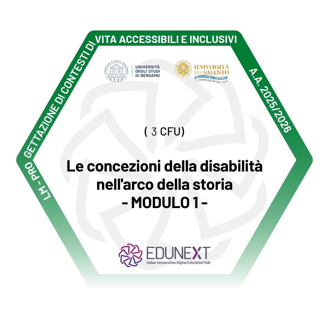 C1.M1 Le concezioni della disabilità nell'arco della storia