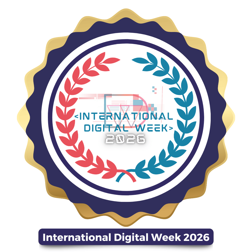 International Digital Week 2026 - BIP Internationalisation for Society - Participant's Badge 