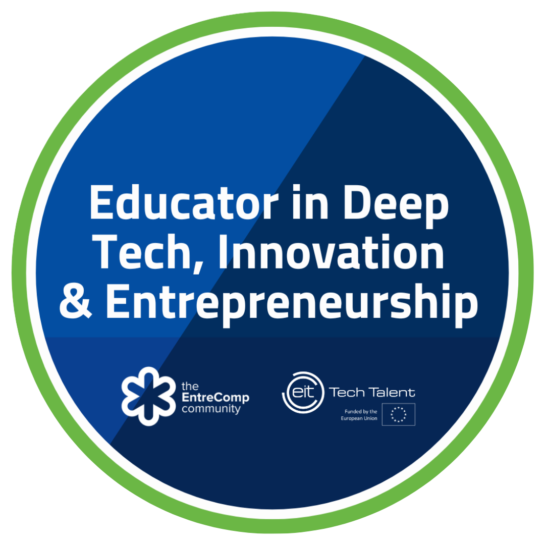 Educator in Deep Tech, Innovation & Entrepreneurship 
