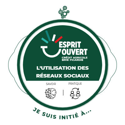 Je suis initié à l'utilisation des réseaux sociaux