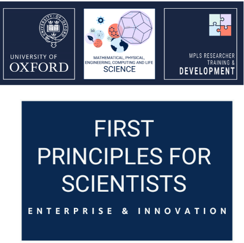 First Principles for Scientists: Enterprise & Innovation