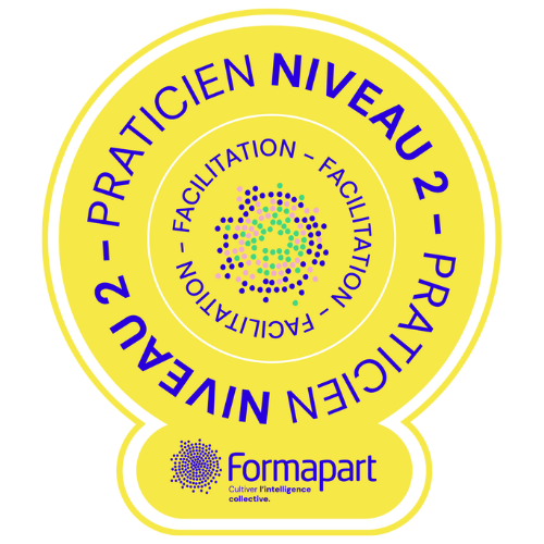 Badge Facilitation -"Praticien"  - Cadrez vos projets pour optimiser les conditions de réussite