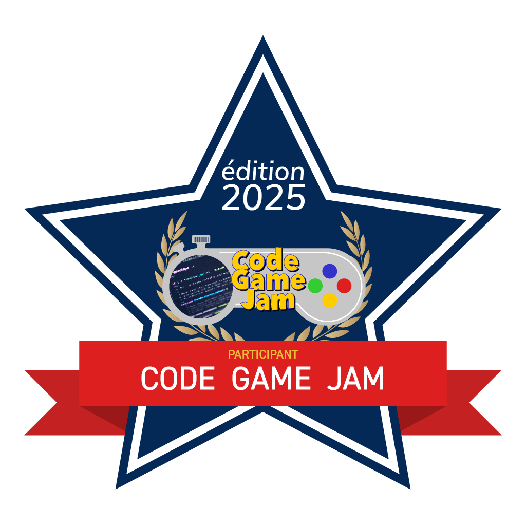 Participation à la Code Game Jam 2025 - 9ème édition
