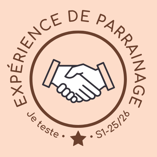 Expérience de parrainage - Je teste - S1-25/26