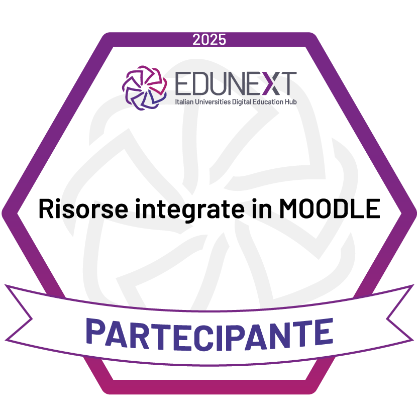 Risorse integrate in MOODLE | Partecipante