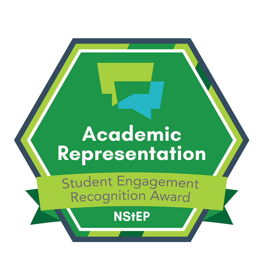 Student Engagement Recognition Award for Academic Representation