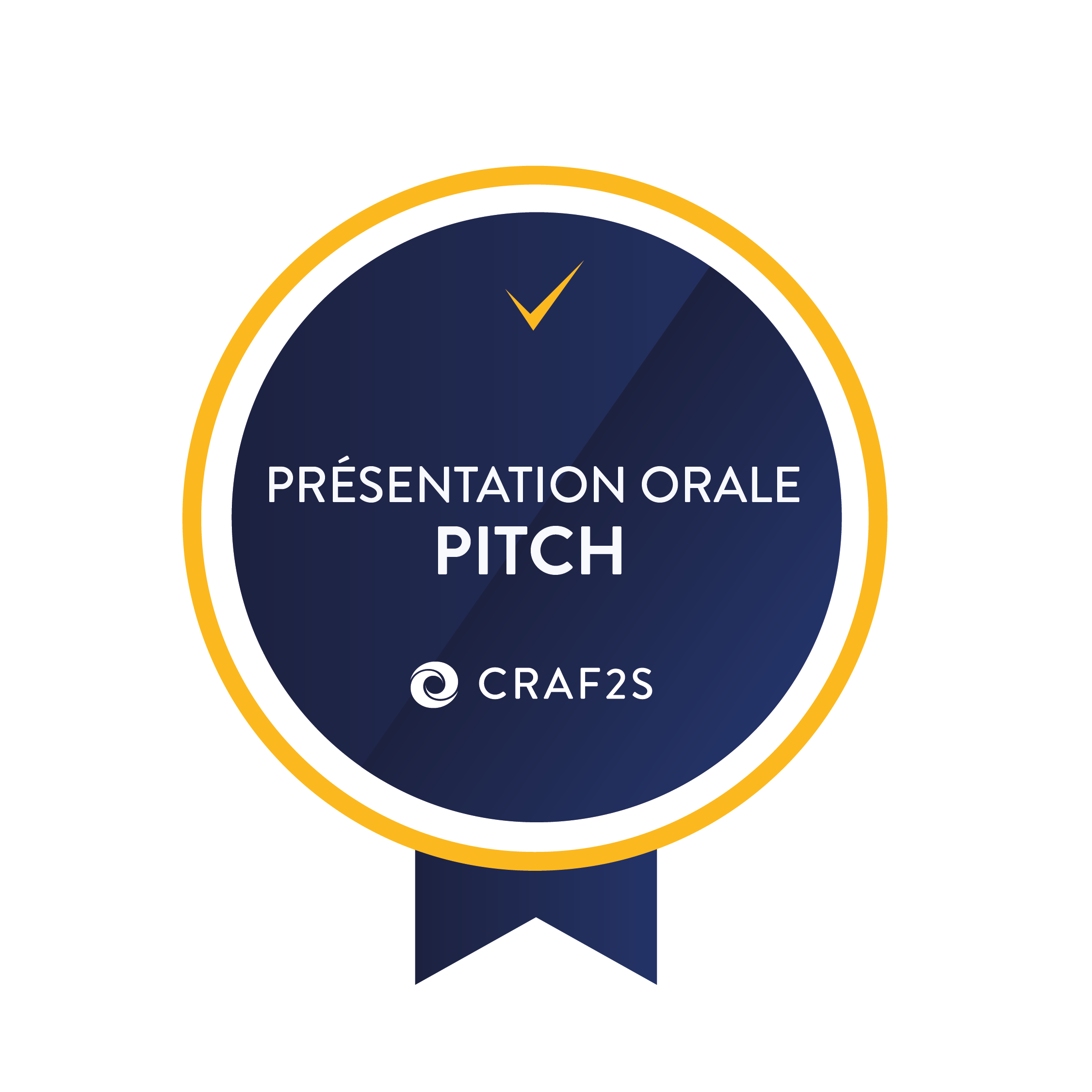Badge “Pitch et Présentation orale”