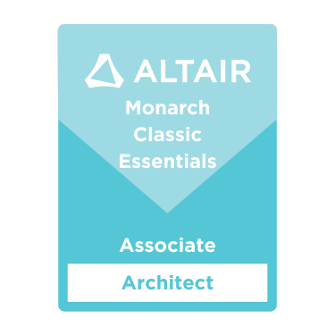 Monarch Classic Essentials Associate Architect Certification