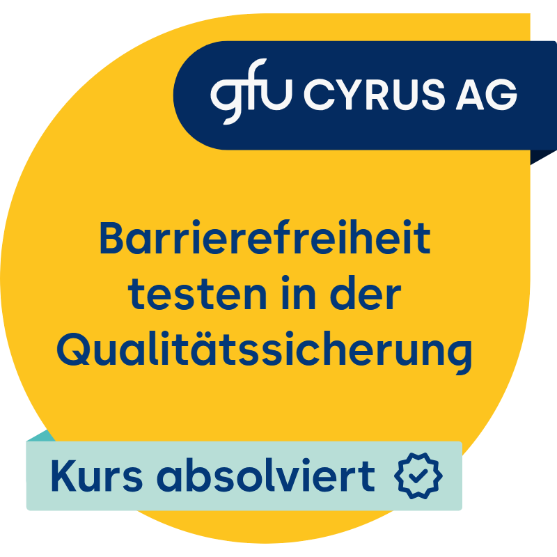 Barrierefreiheit testen in der Qualitätssicherung