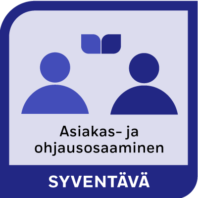 Asiakas- ja ohjausosaaminen