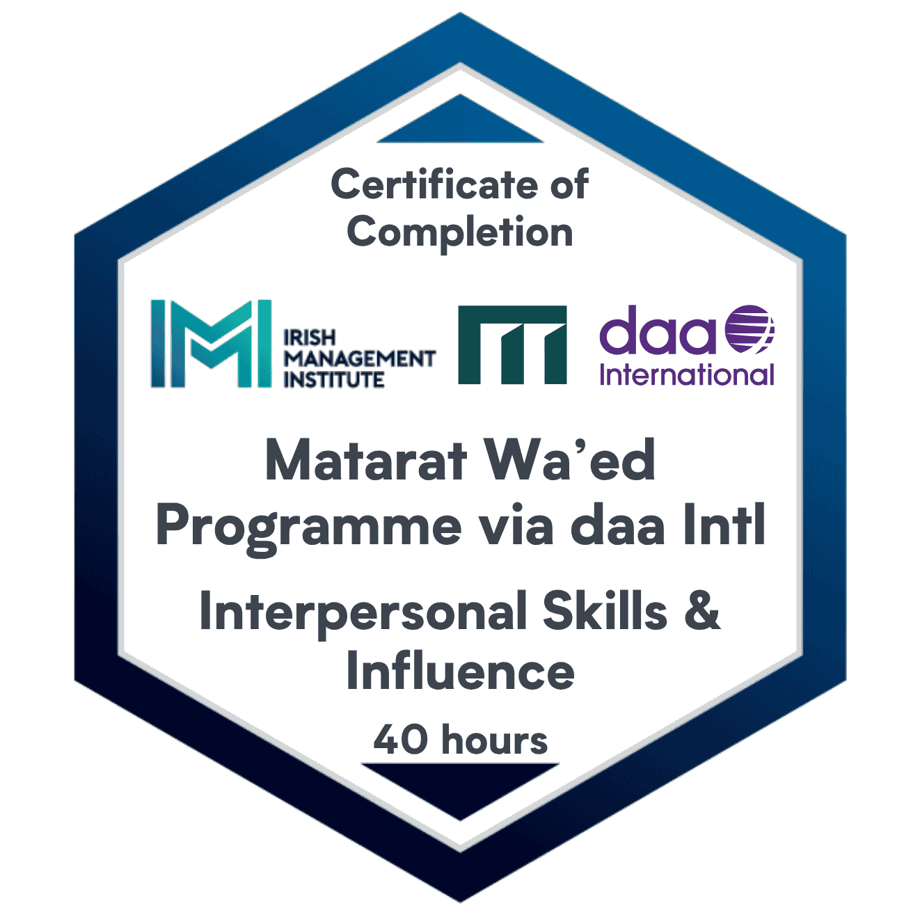 Matarat Wa'ed Programme via daa Intl._Interpersonal Skills and Influence