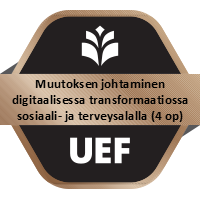 Muutoksen johtaminen digitaalisessa transformaatiossa sosiaali- ja terveysalalla (4 op) 