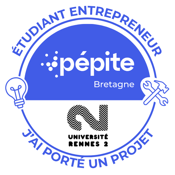 Etudiant Entrepreneur PEPITE - Université Rennes 2