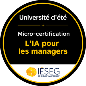L'IA pour les managers - Technologies de l'IA au service des managers