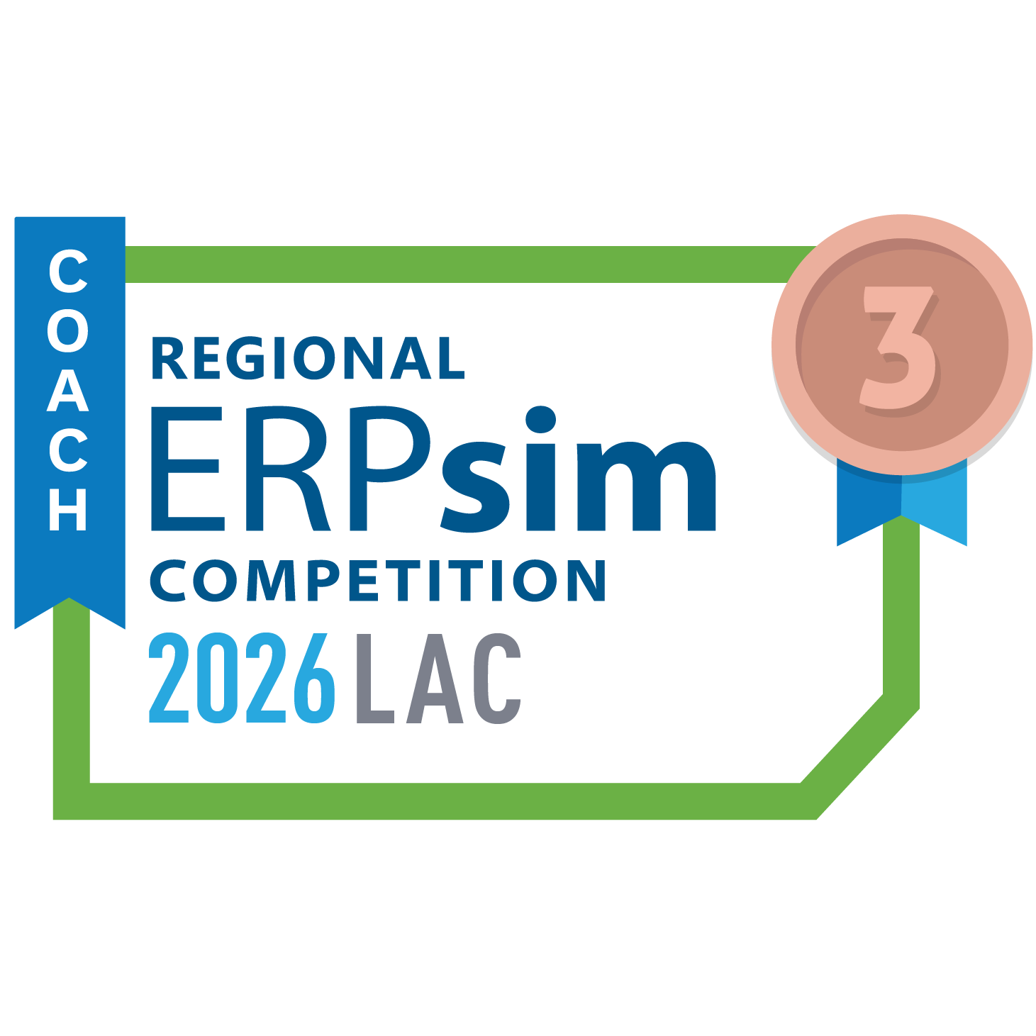 ERPsim LAC 2026 competition - Coach 3rd place