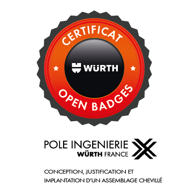 Conception, justification et implantation d’un assemblage chevillé 