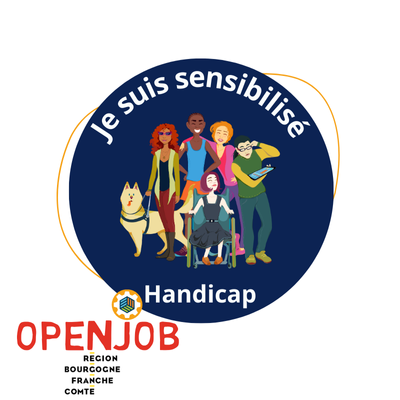 Je suis sensibilisé au handicap