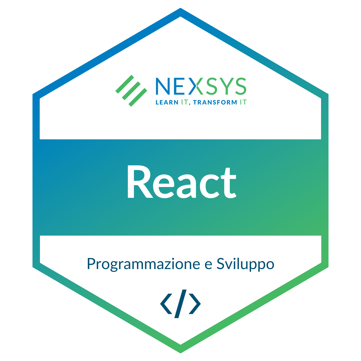 Corso React: Sviluppo di Applicazioni Web