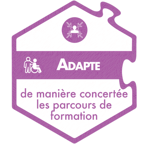 Nous adaptons de manière concertée les parcours de formation