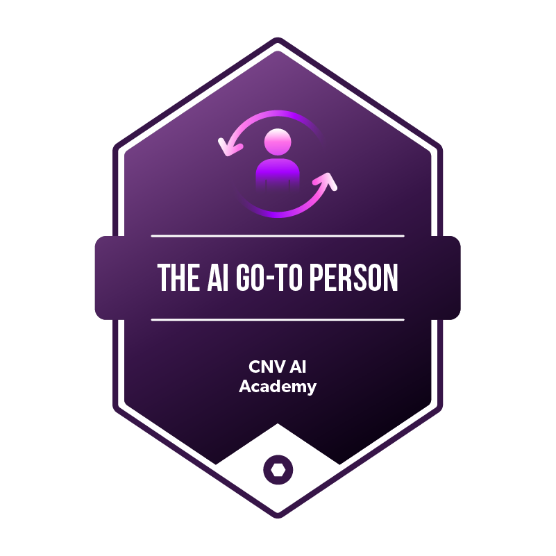 The AI Go-to Person