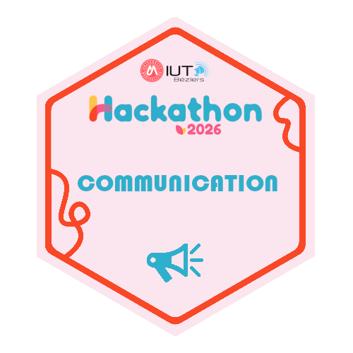 Hackathon IUT de Béziers 2026 - Badge Communication