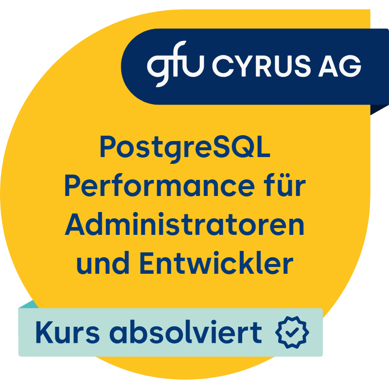 PostgreSQL Performance für Administratoren und Entwickler