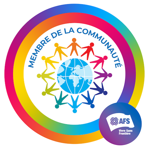 Membre de la communauté AFS Vivre Sans Frontière
