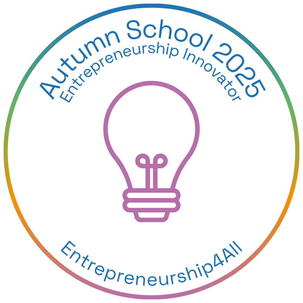 Entrepreneurship4All Autumn School 2025 - Entrepreneurship Innovator