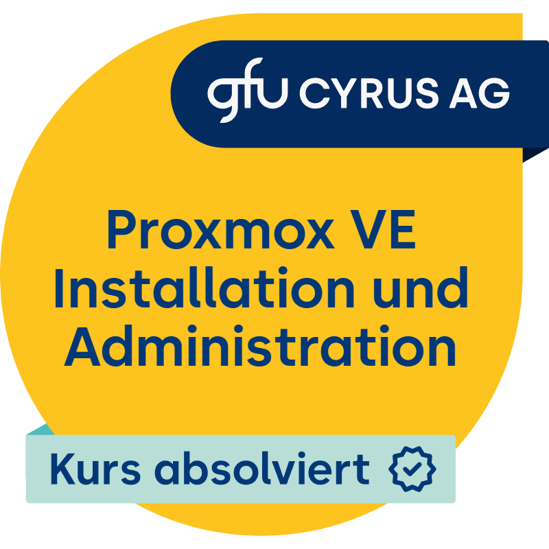 Proxmox VE - Installation und Administration