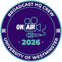 onAir 2026 Broadcast HQ Crew, University of Westminster