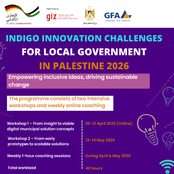 Badge of achievement INDIGO Innovation Challenges for Local Government