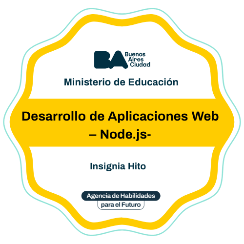 Talento Tech | Desarrollo de Aplicaciones Web – Node.js