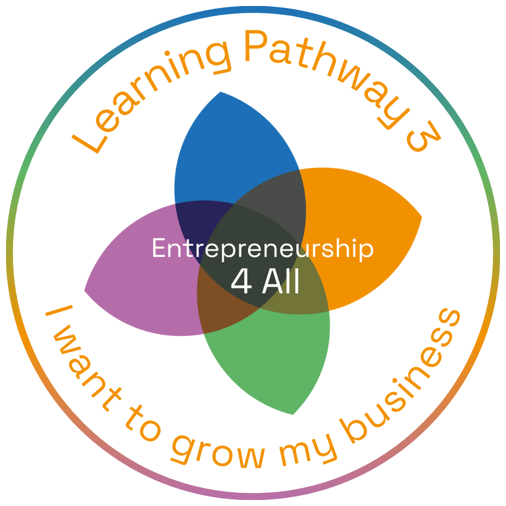 E4All Online Course Completion -  Pathway 3 -  I want to grow my business