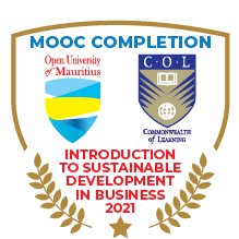 MOOC Completion - Sustainable Development in Business