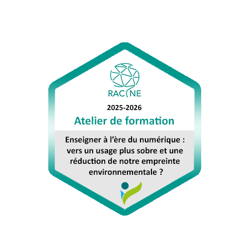 Open Badge : Enseigner à l’ère du numérique : vers un usage plus sobre et une réduction de notre empreinte environnementale ?