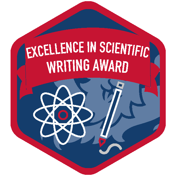 Excellence in Scientific Writing Award Badge