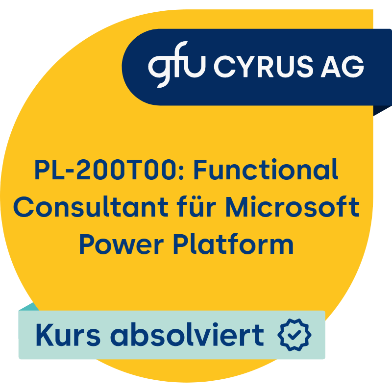 PL-200T00: Functional Consultant für Microsoft Power Platform