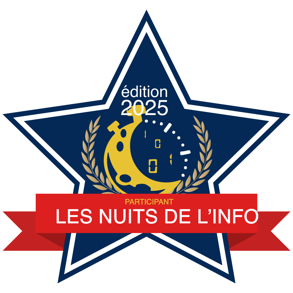 Participant à la Nuit de l'Info 2025 à l'IUT de Montpellier-Sète / Polytech Montpellier