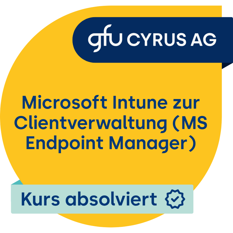 Microsoft Intune zur Clientverwaltung (MS Endpoint Manager)