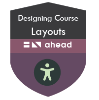 Designing Course Layouts for Learner Success