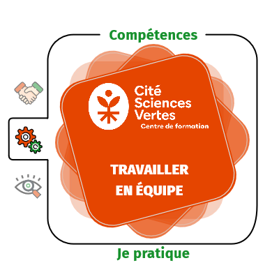Je sais travailler en équipe