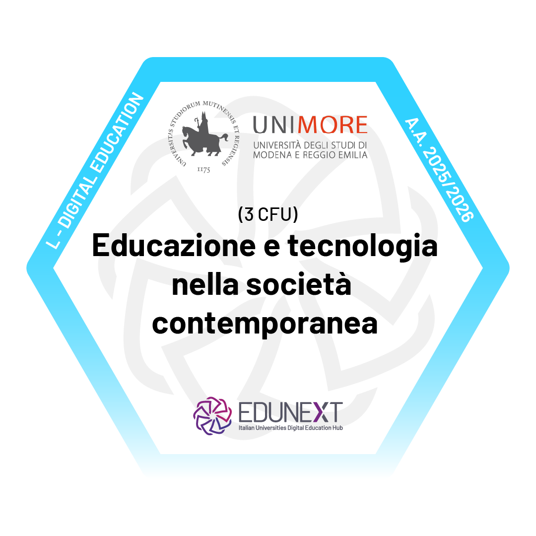 M3 - Educazione e tecnologia nella società contemporanea