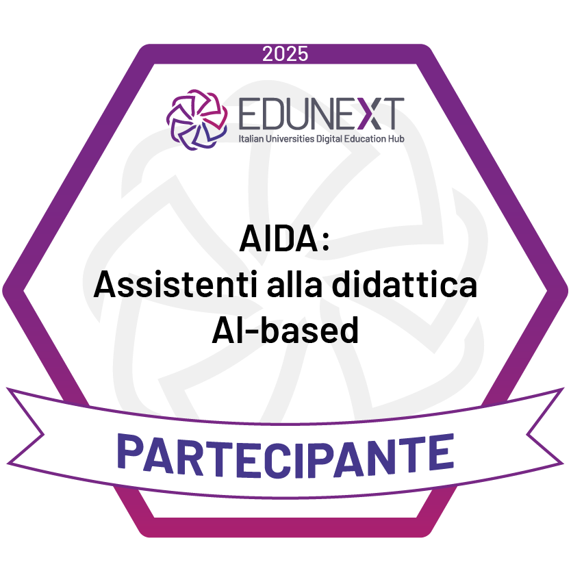 Assistenti alla didattica AI-based: AIDA | Partecipante