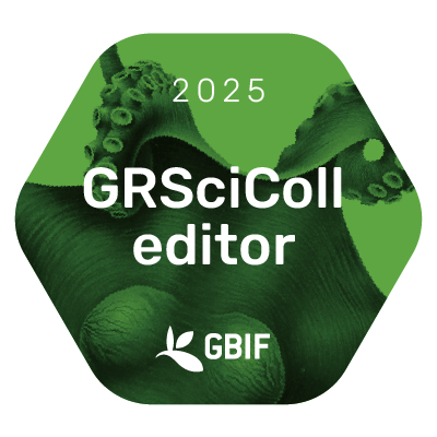 GBIF GRSCICOLL EDITOR 2025