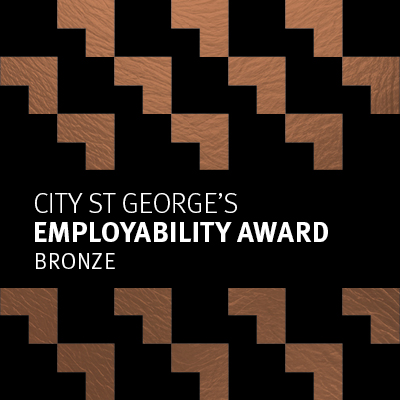 City St George's Employability Award - Bronze