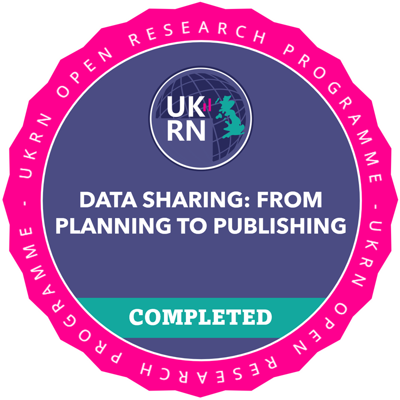 Data sharing: from planning to publishing