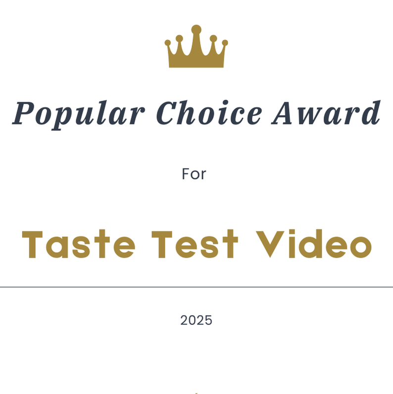 Popular Choice Taste Test Video 2025
